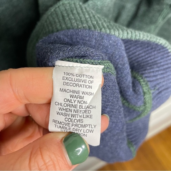 Cremiux 1/4 Zip Green Pullover Mens XL - Picture 4 of 7